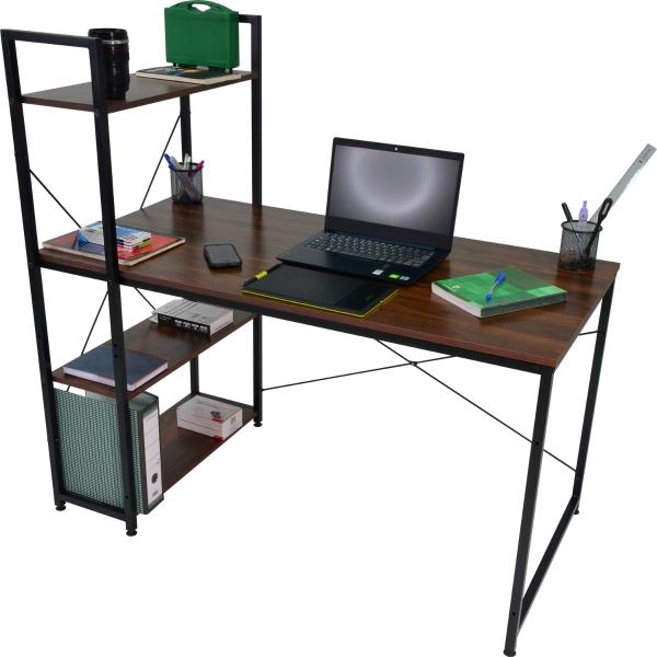 Escritorio Minimalista Metalico Hogar u Oficina Estacion Trabajo 