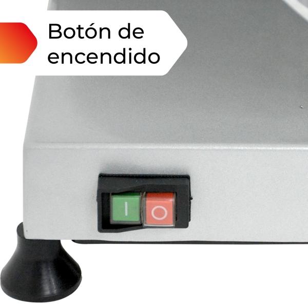 Rebanadora Electrica Jamon Cuchilla 300mm Carnes Frias Embutidos.