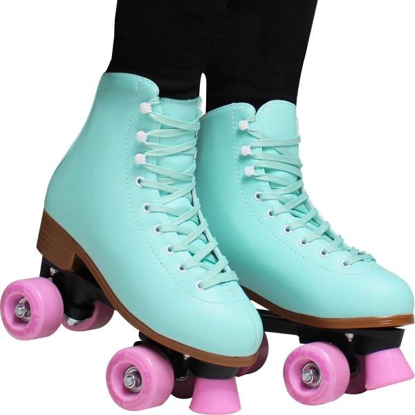 Patines 4 Ruedas Chicago Azul Unisex Quads Profesionales 