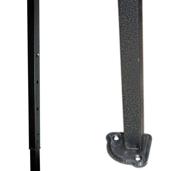 Carpa 6x3 Toldo Plegable Reforzado Impermeable Lona Blanca Exterior Jardin Jardimex