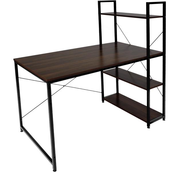 Escritorio Minimalista Metalico Hogar u Oficina Estacion Trabajo 