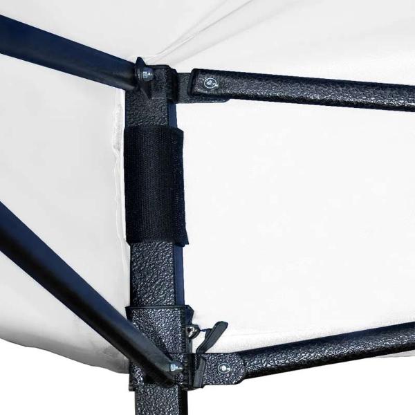 Carpa 6x3 Toldo Plegable Reforzado Impermeable Lona Blanca Exterior Jardin Jardimex