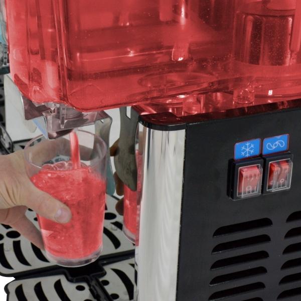 Dispensador Aguas Frescas Jugos 18 L Enfriador 3 Tanques