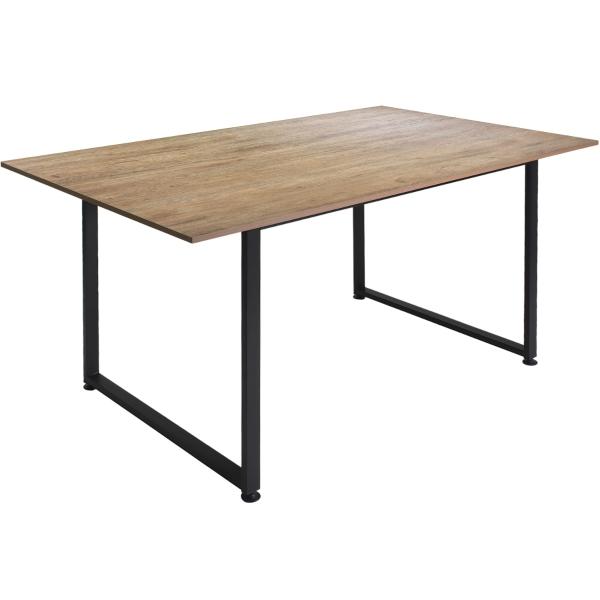 Mesa Comedor Industrial Minimalista 6 Personas 150 X 90 Cm