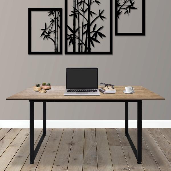 Mesa Comedor Industrial Minimalista 6 Personas 150 X 90 Cm