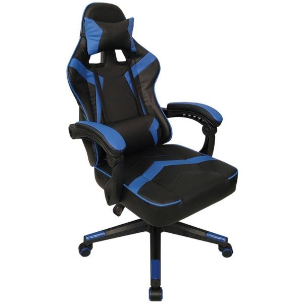 Silla Gamer Ergonomica Reclinable  Gaming  Premium Videojuegos Azul