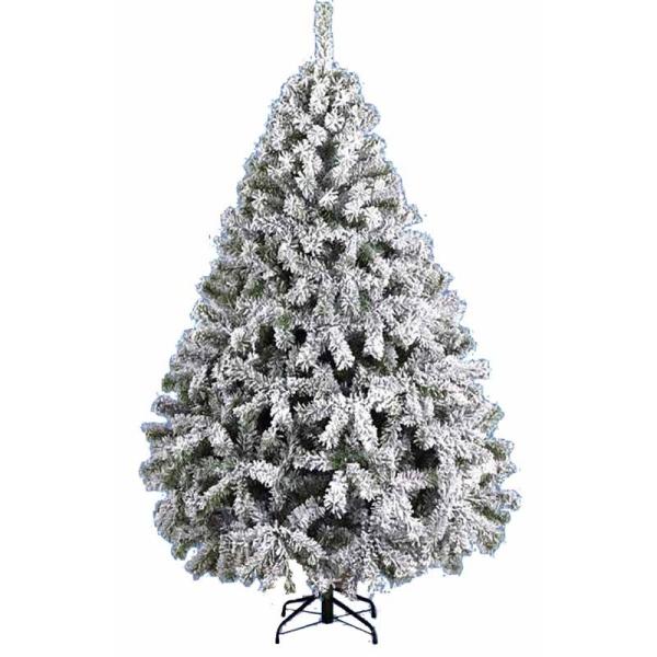Arbol Navidad Con Nieve Artificial 190cm Pachon Naviplastic