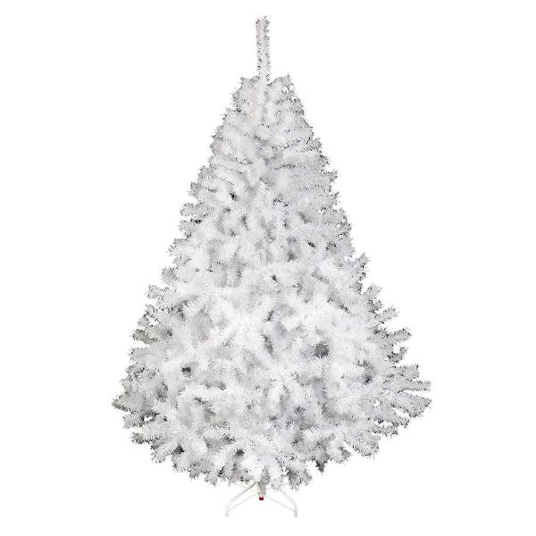 Arbol Navidad Blanco Canadiense Pino 205cm Naviplastic