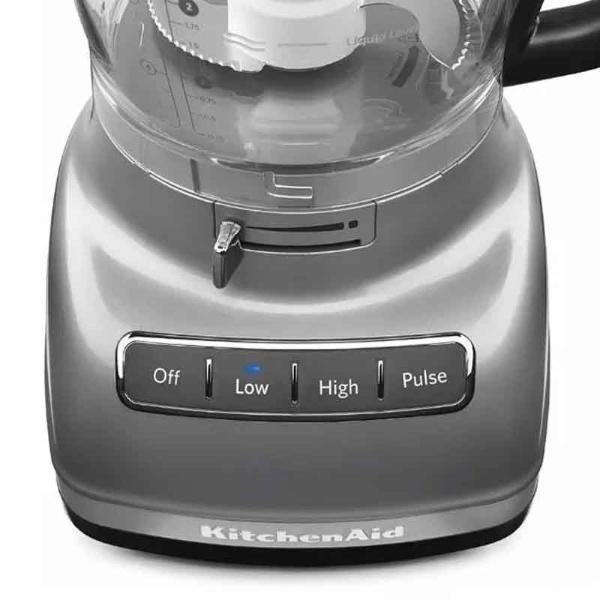 Procesador Alimentos Kitchenaid 14 Tz Negocio Corte Exacto Plata