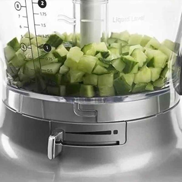 Procesador Alimentos Kitchenaid 14 Tz Negocio Corte Exacto Plata