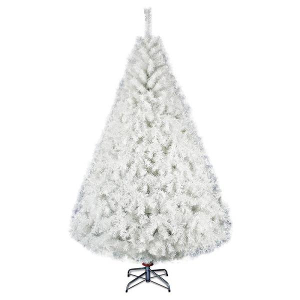 Arbol Pino Navidad Blanco Artificial Pachon 160cm Canadiense Naviplastic