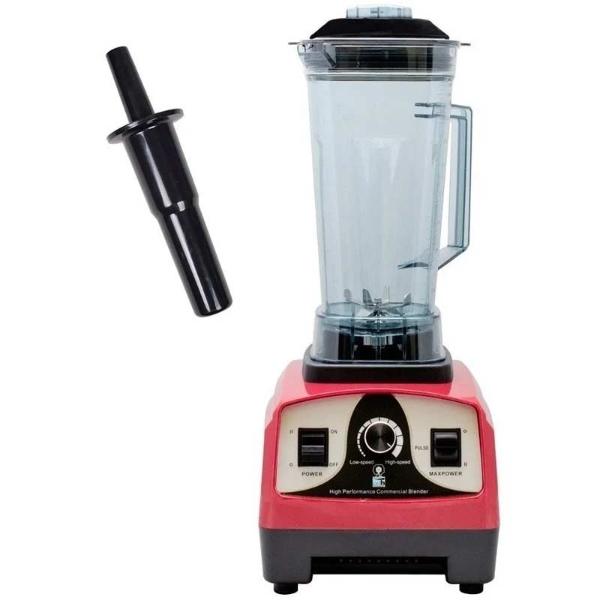 Licuadora Industrial Turmix 2.2l Uso Rudo 25,000 RPM Profesional Acero Inoxidable Roja 