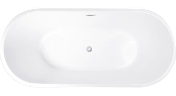 Tina Baño Lujo 2 Personas Fibra De Vidrio 169 X 75.5 X 59 Cm Negra