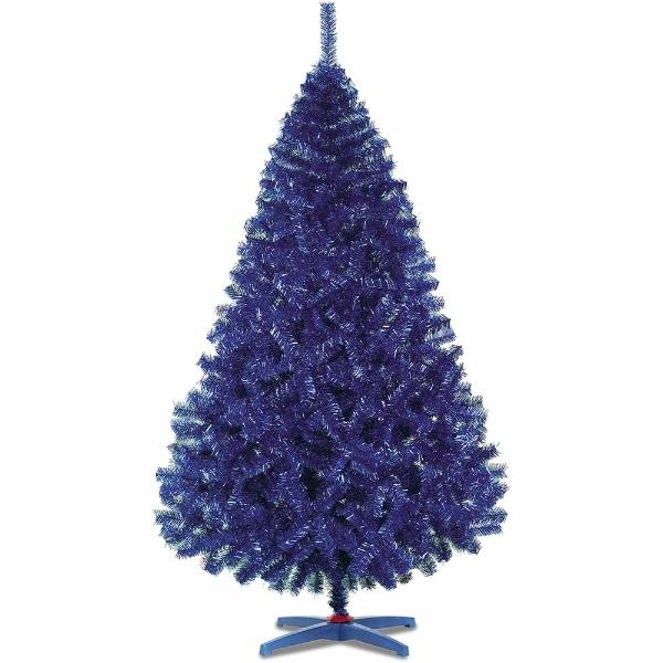 Pino Arbol Navidad Artificial Azul 2.20m Monarca  Naviplastic