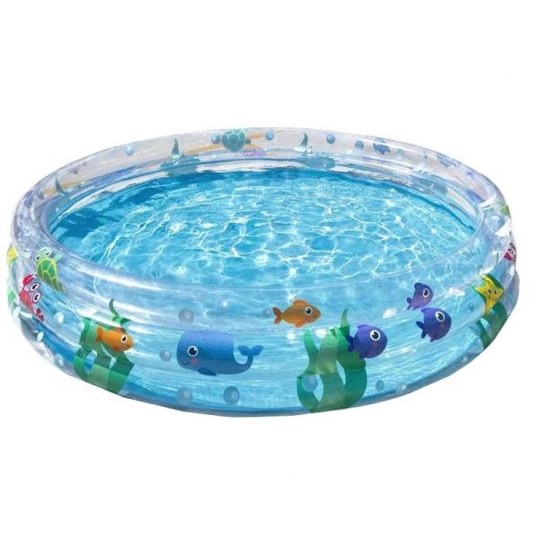 Alberca Inflable Niños Redonda Peces Bestway 1.52 m 