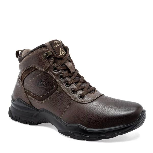 BOTA Para Hombre Flexi 77817, Color Cafe -1 V7