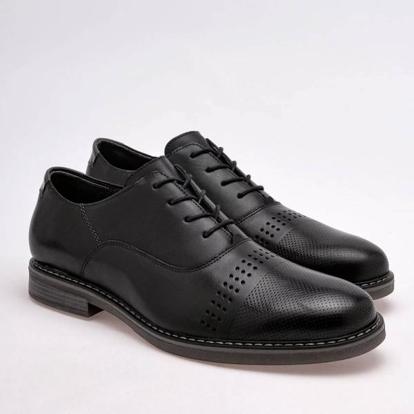 ZAPATO VESTIR Para Hombre Flexi 404608, Color Negro -1 V7