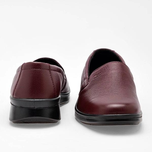 MOCASIN CASUAL Para Mujer Flexi 124501, Color Vino -1 V7