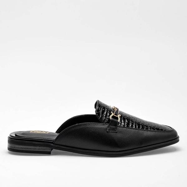 ZAPATO SUECO Para Mujer Flexi 126603, Color Negro -1 V7