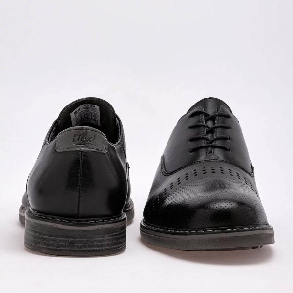 ZAPATO VESTIR Para Hombre Flexi 404608, Color Negro -1 V7