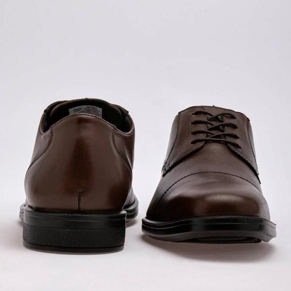 ZAPATO VESTIR Para Hombre Flexi 407801, Color Cafe CF V7