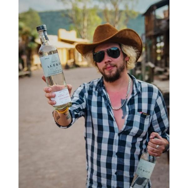 Mezcal Alerón - Agave Cenizo - 750 Ml | 1 Botella