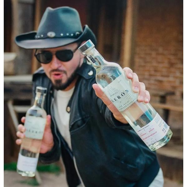 Mezcal Alerón - Agave Cenizo - 750 Ml | 1 Botella