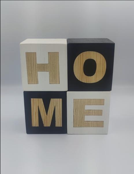 Conjunto Cubos Decorativos - Home