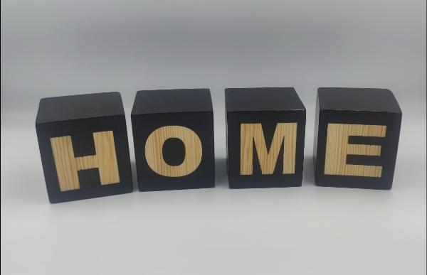 Conjunto Cubos Decorativos - Home