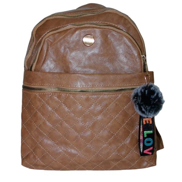 Mochila Escolar Trabajo Cuero Sintetico Impermeable Moda Casual resistente