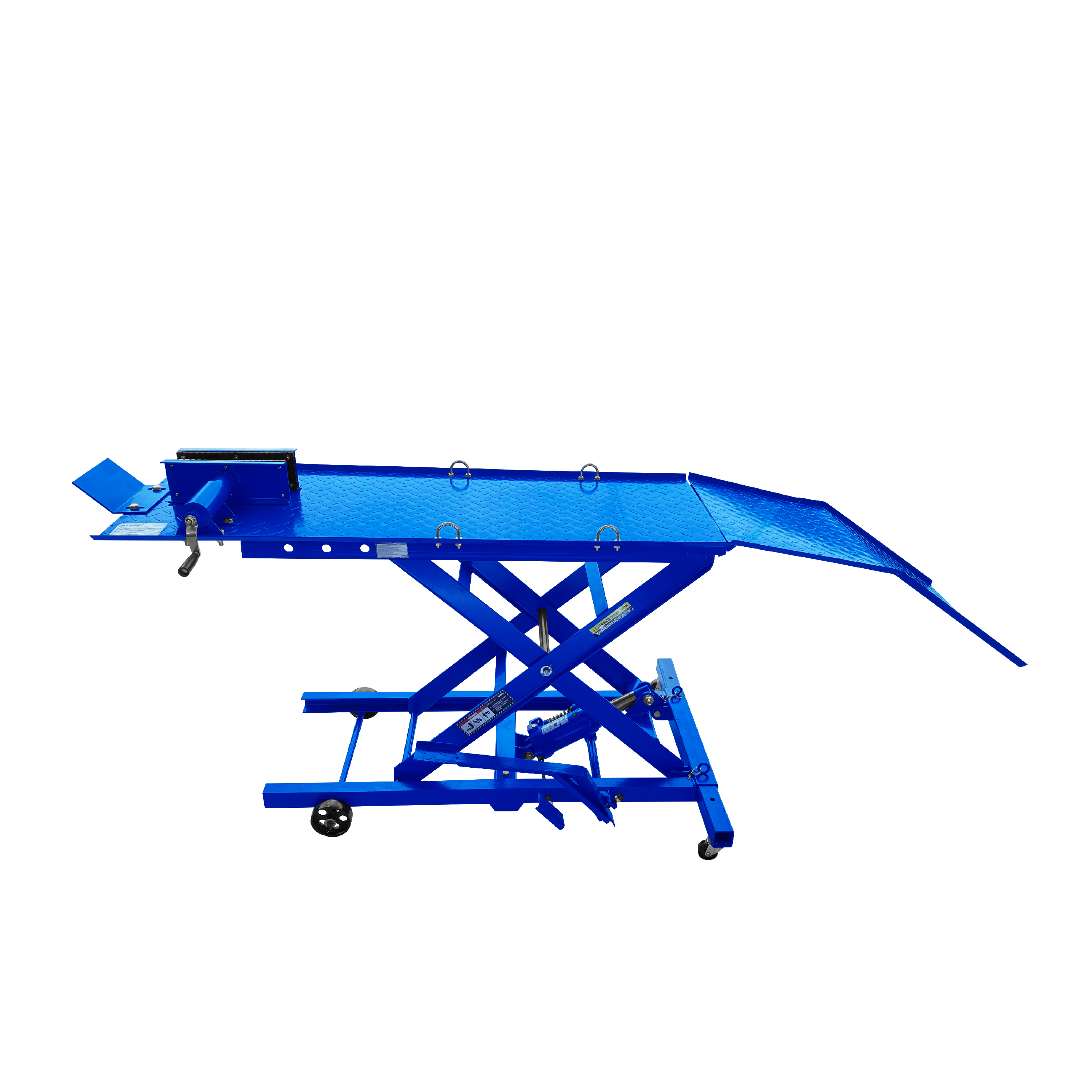 Rampa Hidraulica para motocicletas 900lbs 400kg Hantec.