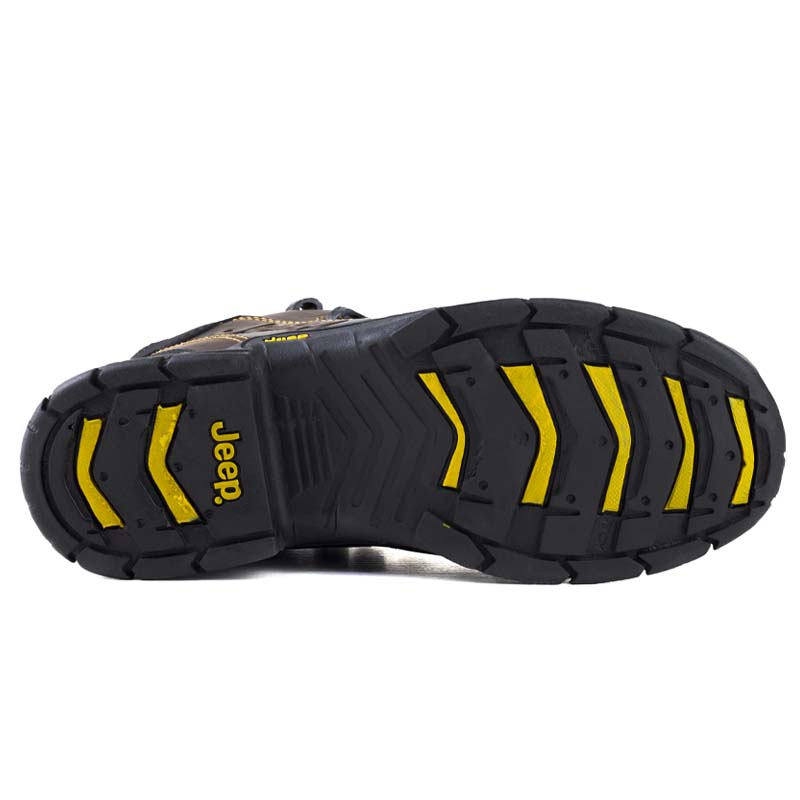 Bota Industrial Caballero Casquillo Jeep Café 5101 Original.