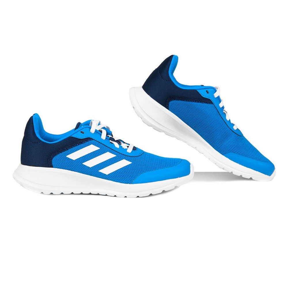 TENIS DEPORTIVOS ADIDAS TENSAUR RUN 2.0 K AZUL PARA NIÑOS  GW0396