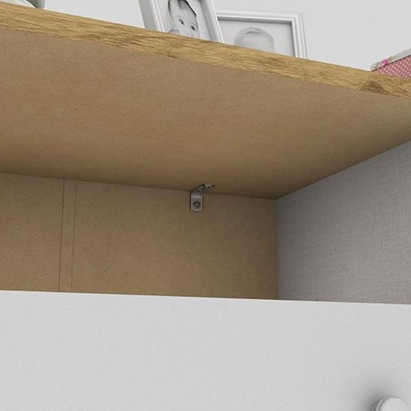 Cómoda Cajonera Infantil para Bebé de 6 Cajones Pao de Mel