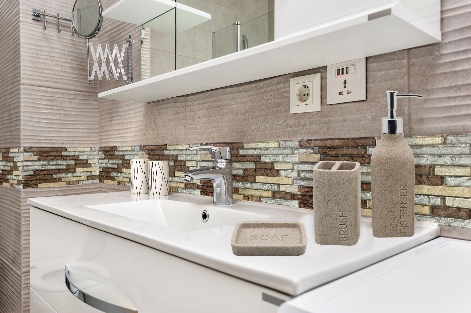 JUEGO DE ACCESORIOS AMAZ (3 PZAS)