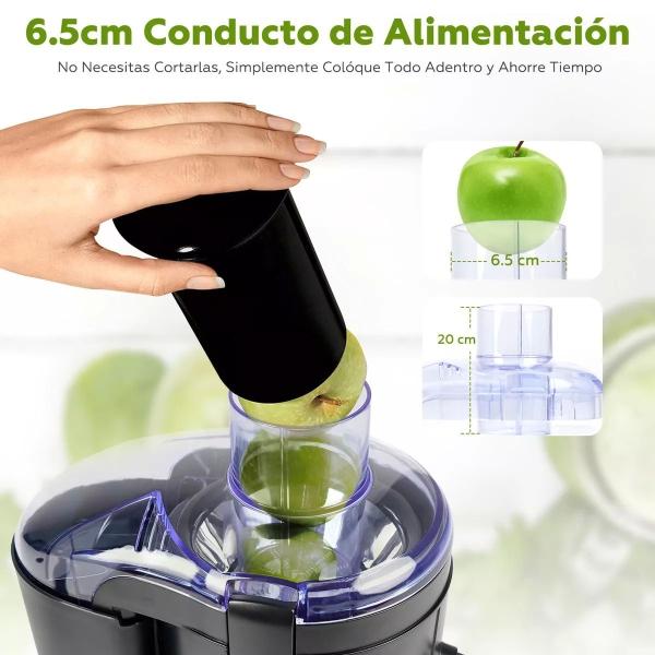Extractor De Jugos, 2 Modos De Velocidad 350w