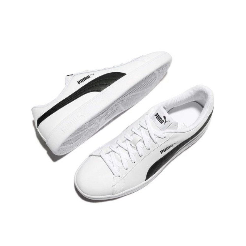 Tenis Casual Puma Smash V2 L Blanco 365215 01 Hombre