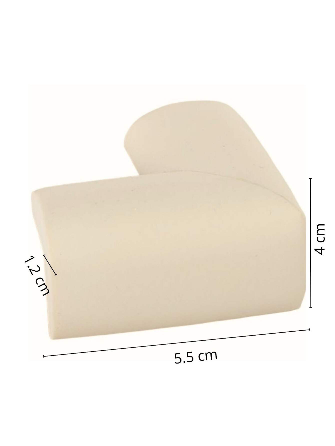 Protector Esquineros De Foamy Para Mesas Y Muebles Rollo y Esquineros (Beige).