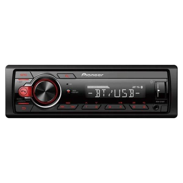 Autoestéreo básico Pioneer MVH-S215BT USB Bluetooth Aux 50W