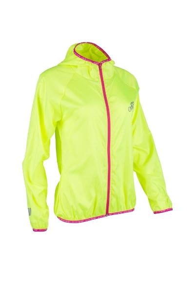 Atman Rompevientos Nepal Mujer Amarillo Neon Talla Chica