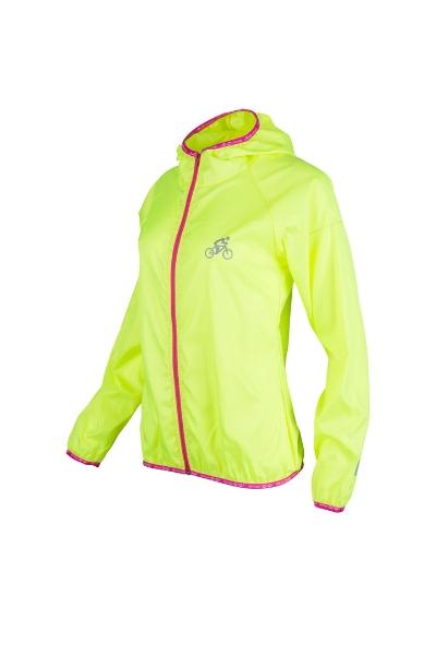 Atman Rompevientos Nepal Mujer Amarillo Neon Talla Chica