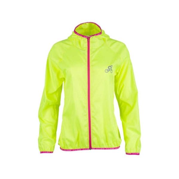 Atman Rompevientos Nepal Mujer Amarillo Neon Talla Chica