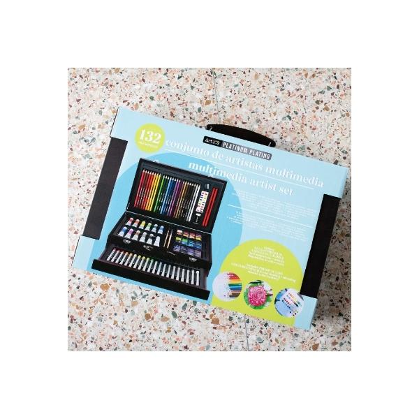 Set de Arte 132 Piezas ART101 Platinum 2527826 CST