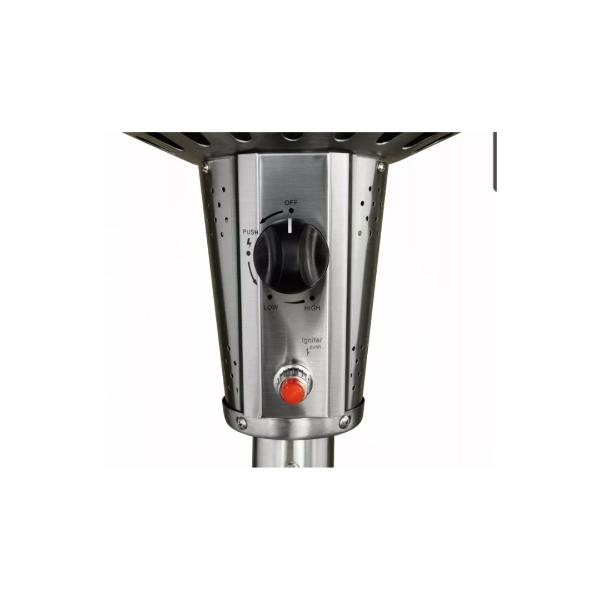 Calefactor de Gas Para Patio Members Mark PG188HS Con Rueditas 220m