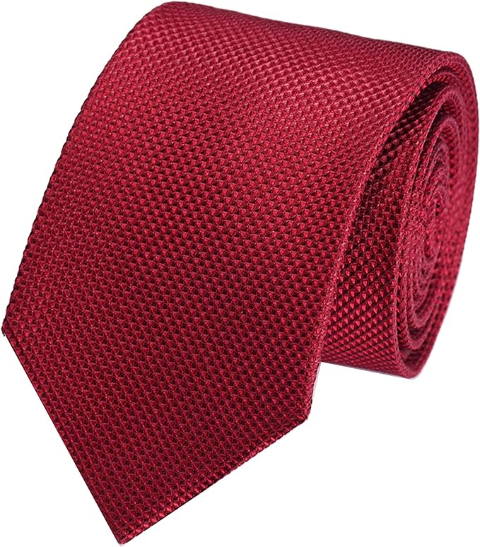 Vedicci Corbatas para hombre de alta calidad en 8 Colores y Diseños. Corbata para jóvenes y adultos con ancho de 7 cm. Corbata para caballero perfecta para Traje de Vestir. Men's Tie