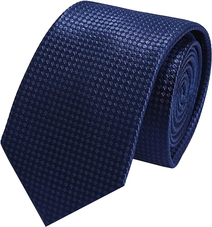 Vedicci Corbatas para hombre de alta calidad en 8 Colores y Diseños. Corbata para jóvenes y adultos con ancho de 7 cm. Corbata para caballero perfecta para Traje de Vestir. Men's Tie