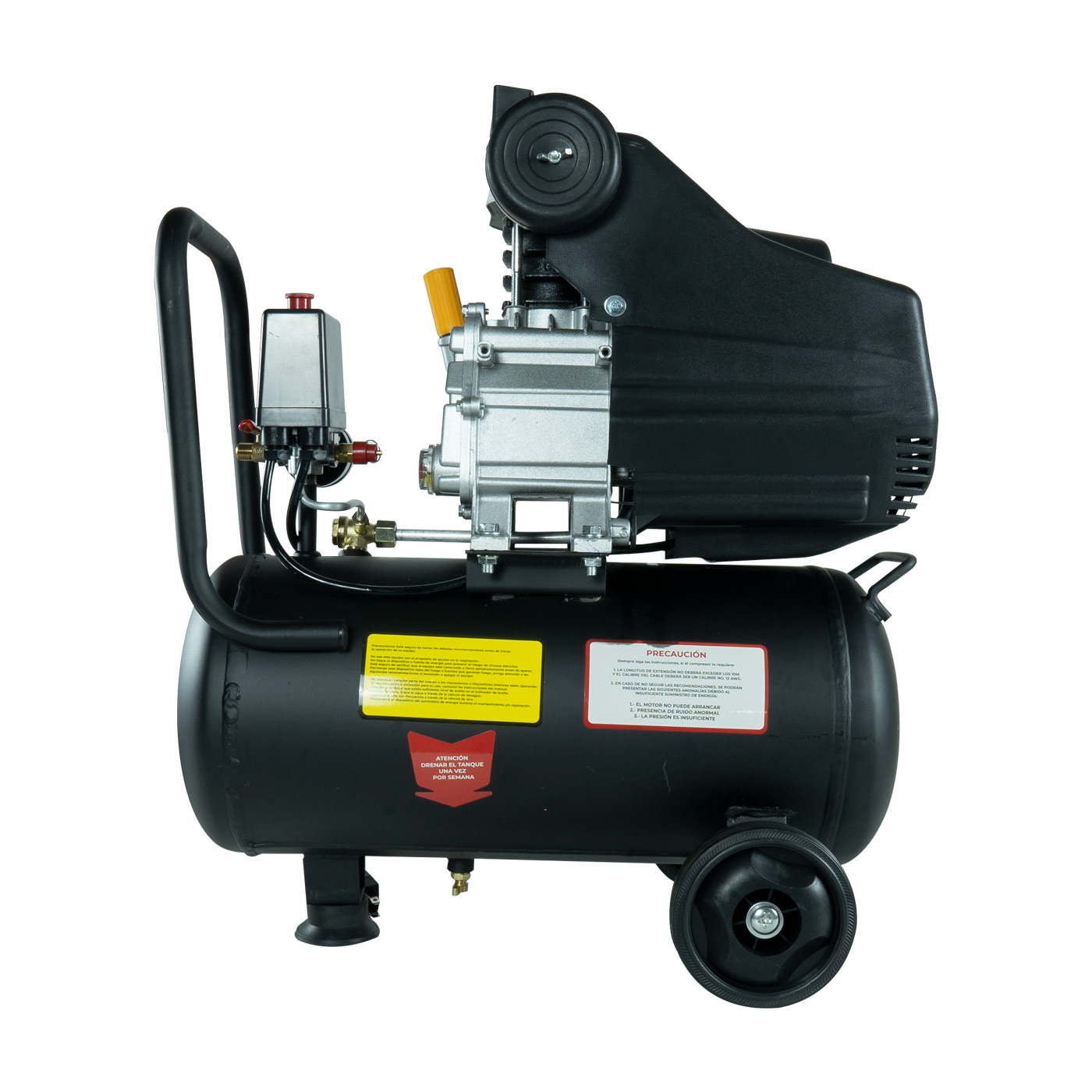 COMPRESOR DE AIRE SWEDISH HUSKY POWER 25 LITROS 2.5 HP C/MANGUERA Y PISTOLA - WINDER25.