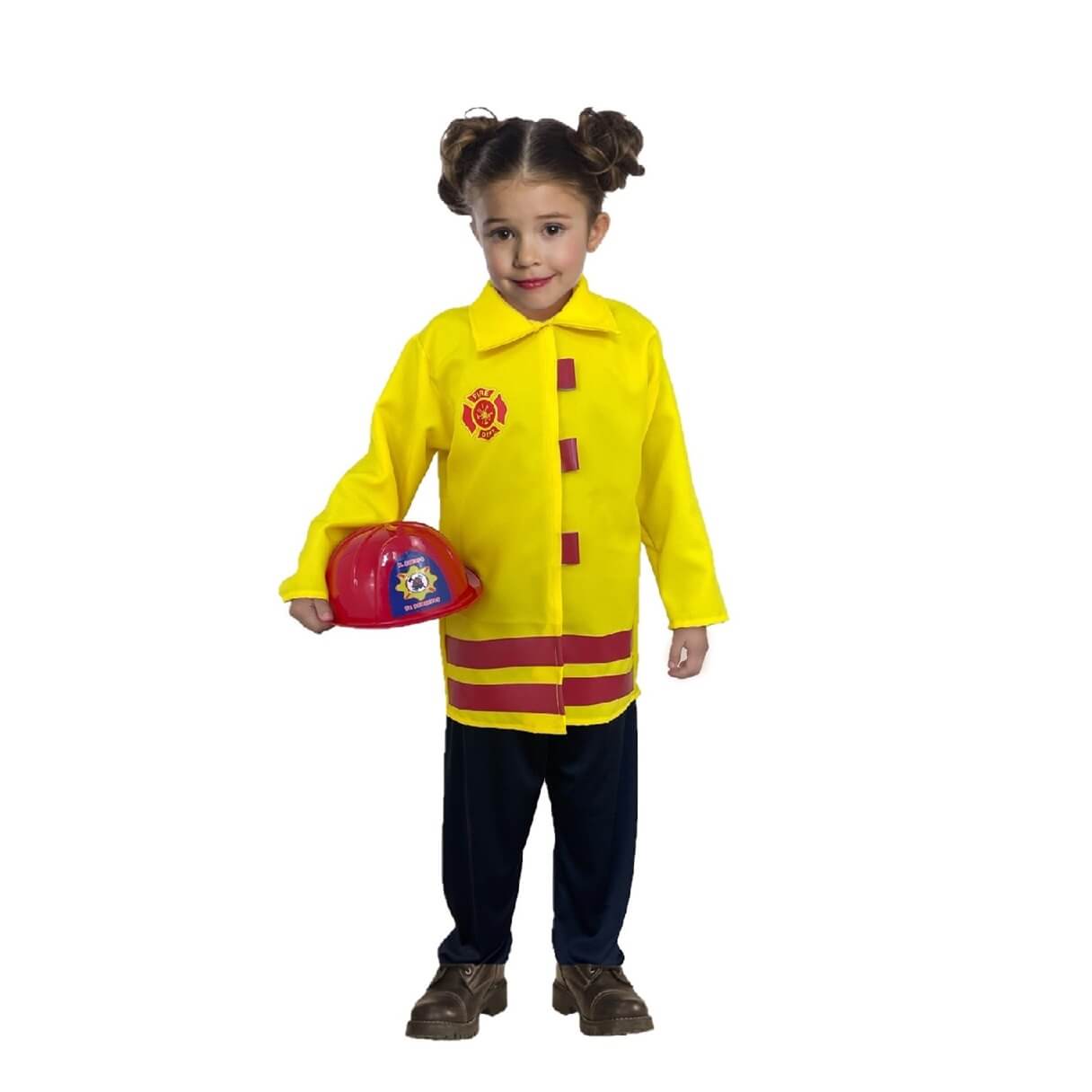 Disfraz de Bombero - Disfraces de Oficios - Traje de Bomberos para Niñas y Niños