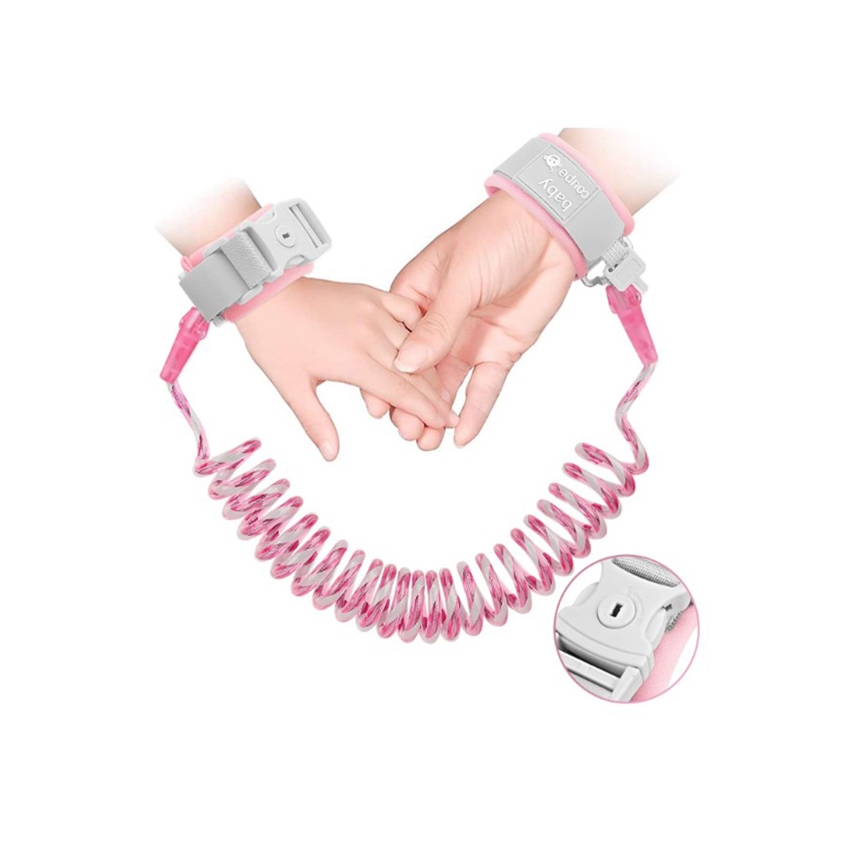 Pulsera de Seguridad para Niños Rosa