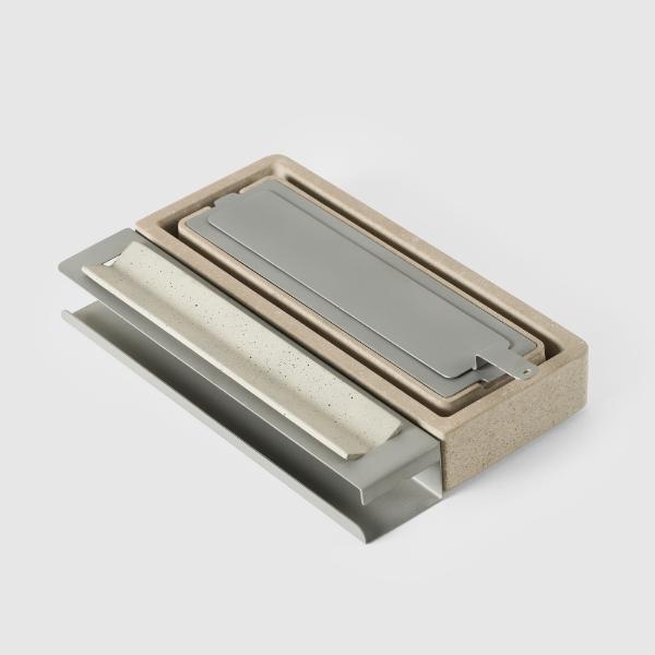 ALTERNATIVE FUNCTION Fogatero Miniatura de concreto para uso doméstico, para interiores y exteriores